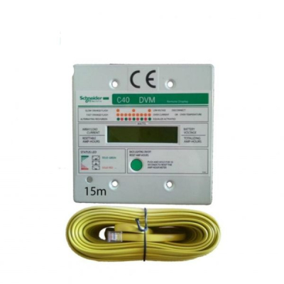 display regulador solar