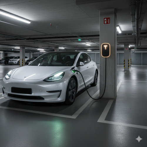 Wall connector Tesla