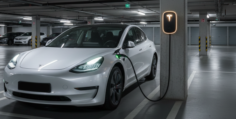 Wall connector Tesla